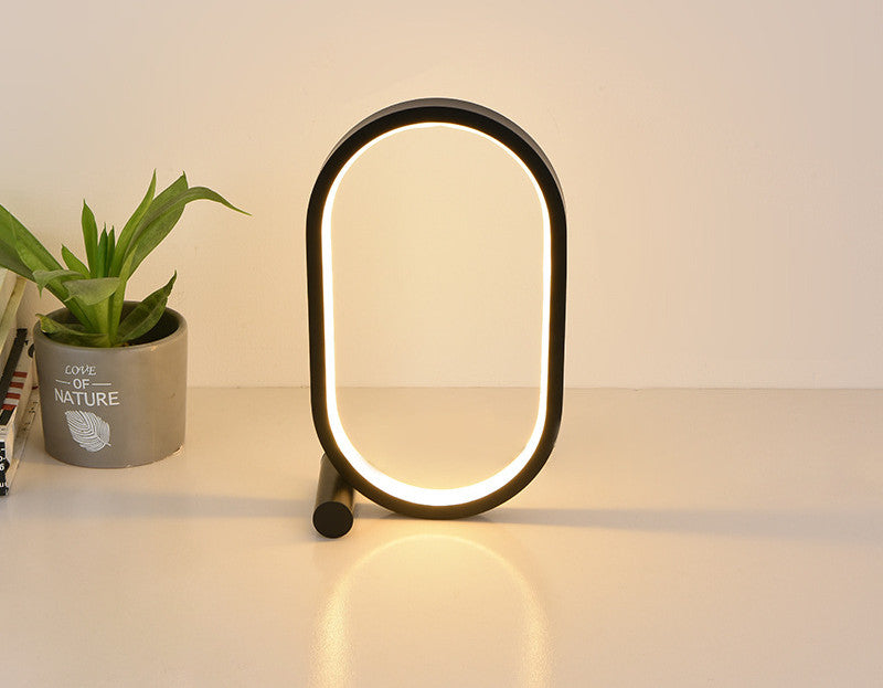 Usb Plug-In Lamp Oval Acrylic